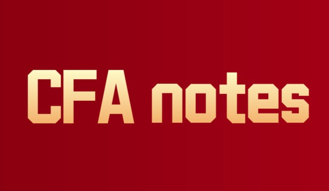 備考2022年CFA一級考試Kaplan官方正版CFA一級notes可以不？